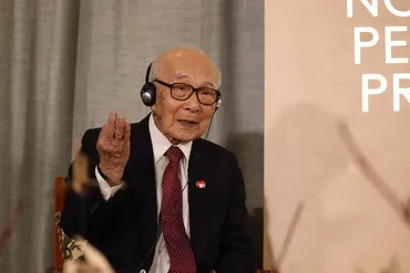 核兵器は人類と共存させてはいけない」被団協の田中熙巳さん会見