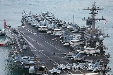 米空母が韓国寄港トランプ政権発足後初めて=韓米日海上訓練に参加か聯合ニュース