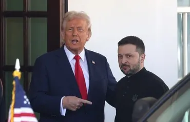 米大統領、ゼレンスキー氏の服装やゆ親トランプの米記者も加担:時事ドットコム