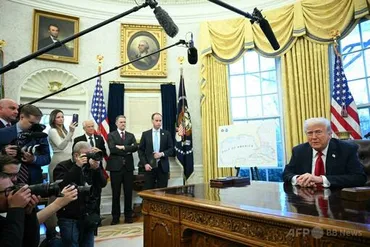 トランプ政権の通信への取材制限、違憲判断連邦地裁写真枚国際ニュース: