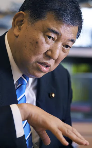自民党総裁選:石破氏インタビュー要旨
