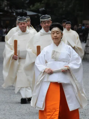 伊勢神宮で月次祭黒田清子神宮祭主が日間奉仕