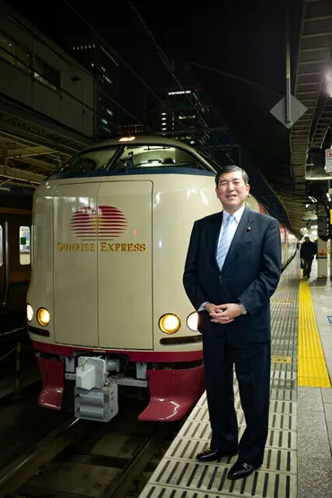 復刻掲載】「゛リアル鉄゛・石破茂とゆく寝台特急の旅!」年の週プレ独占インタビューを再掲載!