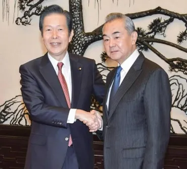 公明党山口代表が中国を訪問し、交流の促進、幅広い分野で信頼構築へ率直に対話。