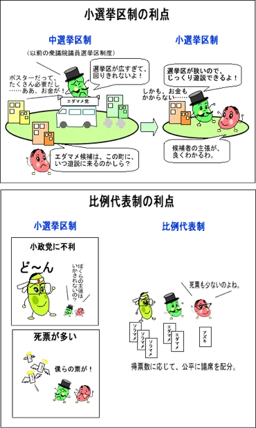 比例代表並立制のしくみ