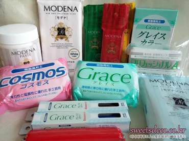 粘土の種類別特徴