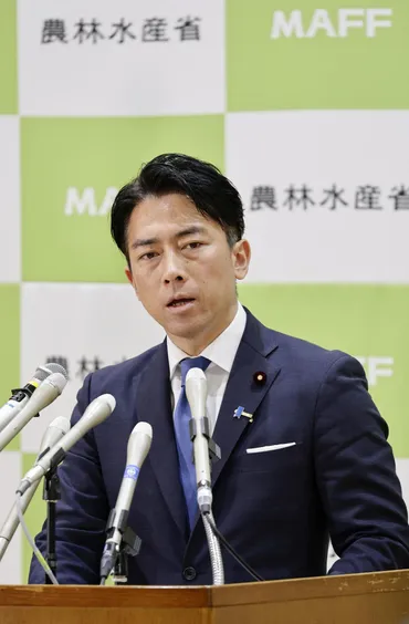 備蓄米放出「無制限に」小泉農相、入札中止を表明(共同通信)