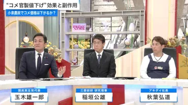米騒動の真相：小泉農水相と日本のコメ政策の行方？高騰する米価と農業改革：小泉農水相の挑戦