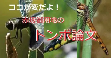 特集】『赤坂御用地トンボ相』論文これだけの疑義の声が 問題は画像だけじゃなかった！ 