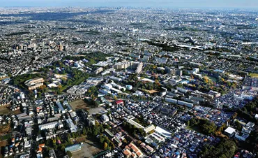 望 ～都の空から＞清瀬 病院街、雑木林に彩られ：東京新聞 TOKYO Web