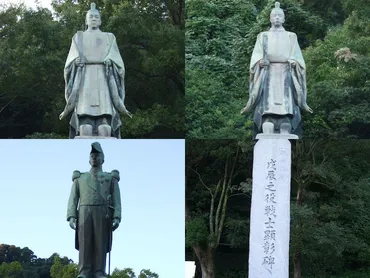 照国神社の島津斉彬像・久光像・忠義像・戊辰戦争顕彰碑を歩く 