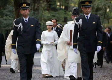 愛子さまが伊勢神宮参拝 学習院大の卒業報告 単独では初めて 