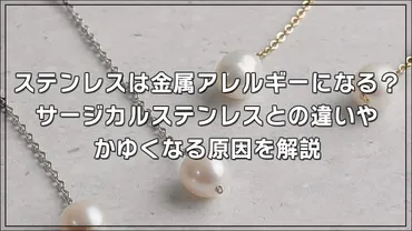 ステンレスは金属アレルギーになる？サージカルステンレスとの違いやかゆくなる原因を解説 – ChooMia（チュミア）