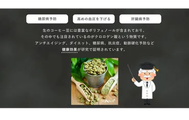 抗酸化力が約２倍】健康意識の高い人が注目しているグリーンコーヒーの高い栄養を解説！ – ミドリノタネ