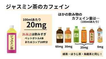 え！ジャスミン茶にはカフェインが含まれてる！？管理栄養士が適量や効能を解説します！ 