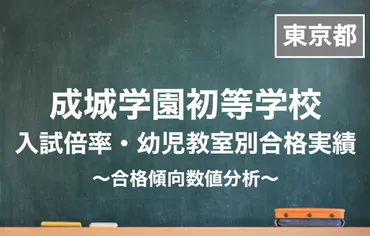 首都圏私立小学校 受験倍率ランキング 2021年度~2023年度  人気の変遷は？最新データでわかる！