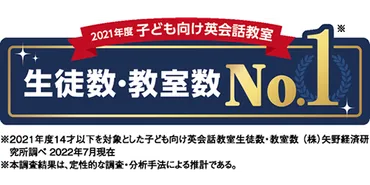 ECCジュニア 子供英会話教室 〔 ECCジュニアの特長 〕