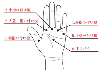 ほくろ占い