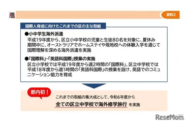 港区立中学校の海外修学旅行はシンガポール!?  なぜ?都内初！全生徒がシンガポールへ!!?