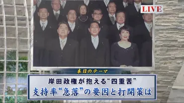 旧統一教会問題で支持率急落の岸田政権 ゛「聞く力」だけ゛を脱し状況を打開できるか