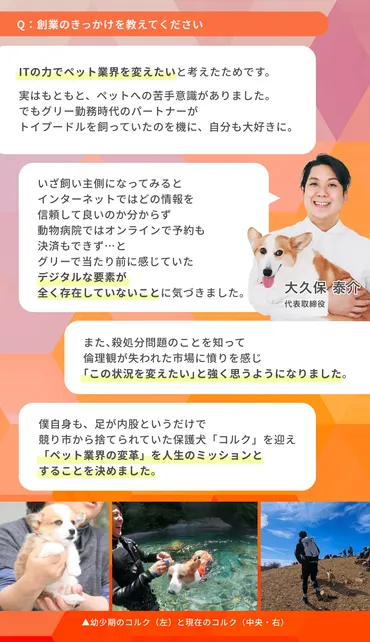 起業家の登竜門「IVS」優勝！愛犬愛猫の一生に寄り添うプラットフォーム構築に挑む「PETOKOTO」 