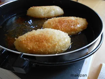 焼きカレーパン と 揚げカレーパン : マキパン・・・homebake パンとお菓子と時々ワイン・・・