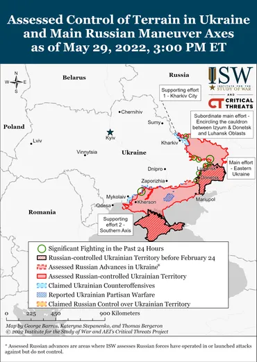 ウクライナ軍の南部の反攻成功により、ロシア軍は防衛に移行＝戦争研究所