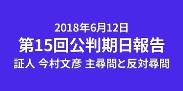 2018年6月12日 第15回公判期日報告「証人 今村文彦 主尋問と反対尋問」 – 福島原発刑事訴訟支援団