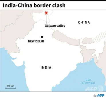 中印が係争地で衝突 インド兵20人死亡 写真2枚 国際ニュース：AFPBB News