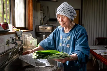 91歳。笹餅を１日140個、１年で約５万個、一人で作ってるの。桑田ミサオ