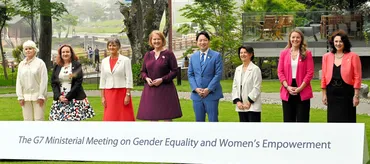 日本、仕切り役に男性を送る」 G7女性活躍相会合で米タイム誌：朝日新聞デジタル