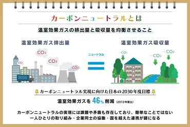 日本のカーボンニュートラル、実現への道は？政府と企業の取り組みとは！？