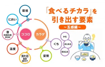 高齢者の食欲を引き出すカギは゛五感゛ 小さな工夫を重ねて「食べるチカラ」を引き出そう 