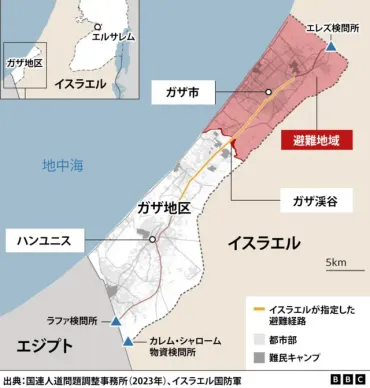 解説】 他国は巻き込まれる? イスラエル・ガザ戦争、読者の質問にBBC特派員が回答
