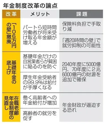 年金改革】手取り減、財源どう対応 ５年に１度の見直し：山陽新聞デジタル