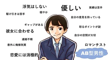 AB型男性の恋愛傾向14選！ 本気の恋愛をした時に見せる行動や態度とは？ 