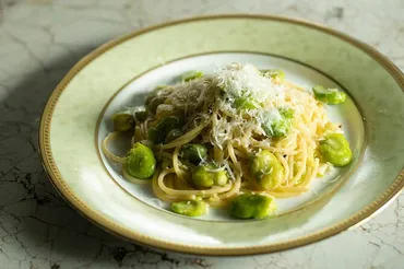 イタリアで愛される゛そら豆゛のレシピチーズの風味がたまらない絶品パスタ 