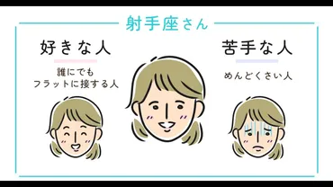 射手座の好きなタイプと相性ランキング