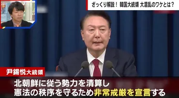 45年ぶり戒厳令、大統領拘束令状…韓国゛大混乱゛の背景に何が？専門家「選挙が操作されたと考えている」(ABEMA TIMES) 