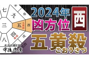 五黄殺は本当に怖い？2024年の凶方位とその影響とは！？