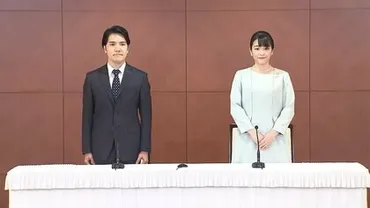 誤った情報｣｢誹謗中傷｣眞子さん 小室さん結婚会見 ゛金銭トラブル゛